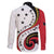 Papua New Guinea 50th Independence Anniversary Family Matching Short Sleeve Bodycon Dress and Hawaiian Shirt Special Style White Version - Polynesian Pride