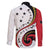 Papua New Guinea 50th Independence Anniversary Family Matching Tank Maxi Dress and Hawaiian Shirt Special Style White Version - Polynesian Pride