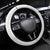 Papua New Guinea 50th Independence Anniversary Steering Wheel Cover Special Style White Version - Polynesian Pride