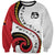 Papua New Guinea 50th Independence Anniversary Sweatshirt Special Style White Version - Polynesian Pride