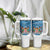 Personalised Fiji Tumbler With Handle Coat Of Arms Tagimoucia With Fijian Tapa Pattern