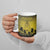 Personalised Palau Independence Day Ceramic Mug Palauan Tattoo Pattern - Polynesian Pride