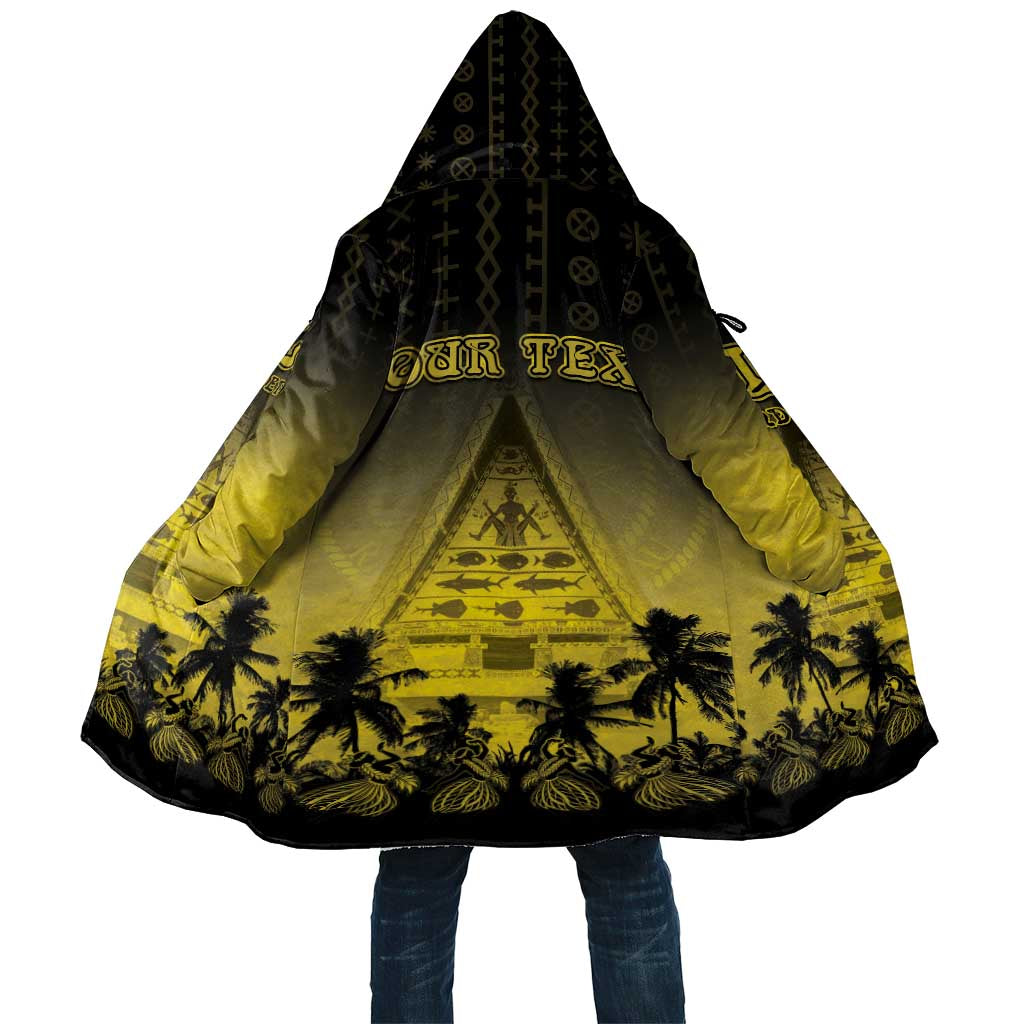 Personalised Palau Independence Day Cloak Palauan Tattoo Pattern - Polynesian Pride