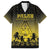 Personalised Palau Independence Day Family Matching Puletasi and Hawaiian Shirt Palauan Tattoo Pattern - Polynesian Pride