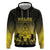 Personalised Palau Independence Day Hoodie Palauan Tattoo Pattern - Polynesian Pride