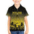Personalised Palau Independence Day Kid Hawaiian Shirt Palauan Tattoo Pattern - Polynesian Pride