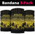 Palau Independence Day Neck Gaiter Palauan Tattoo Pattern LT05