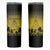 Personalised Palau Independence Day Skinny Tumbler Palauan Tattoo Pattern - Polynesian Pride
