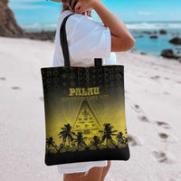 Palau Independence Day Tote Bag Palauan Tattoo Pattern - Polynesian Pride