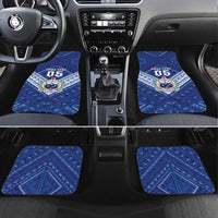 Toa Samoa Rugby Custom Car Mats Samoan Pride With Tribal Pattern - Polynesian Pride