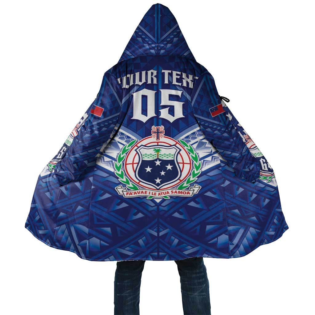 Toa Samoa Rugby Custom Cloak Samoan Pride With Tribal Pattern - Polynesian Pride