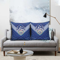 Toa Samoa Rugby Pillow Cover Samoan Pride With Tribal Pattern - Polynesian Pride