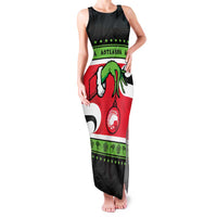 New Zealand Funny Christmas Family Matching Tank Maxi Dress and Hawaiian Shirt Maori Tiki
