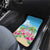 Hawaii Christmas Car Mats Deck The Palms Holiday Flamingos