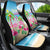 Hawaii Christmas Car Seat Cover Deck The Palms Holiday Flamingos