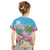 Hawaii Christmas Kid T Shirt Deck The Palms Holiday Flamingos