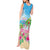 Hawaii Christmas Tank Maxi Dress Deck The Palms Holiday Flamingos