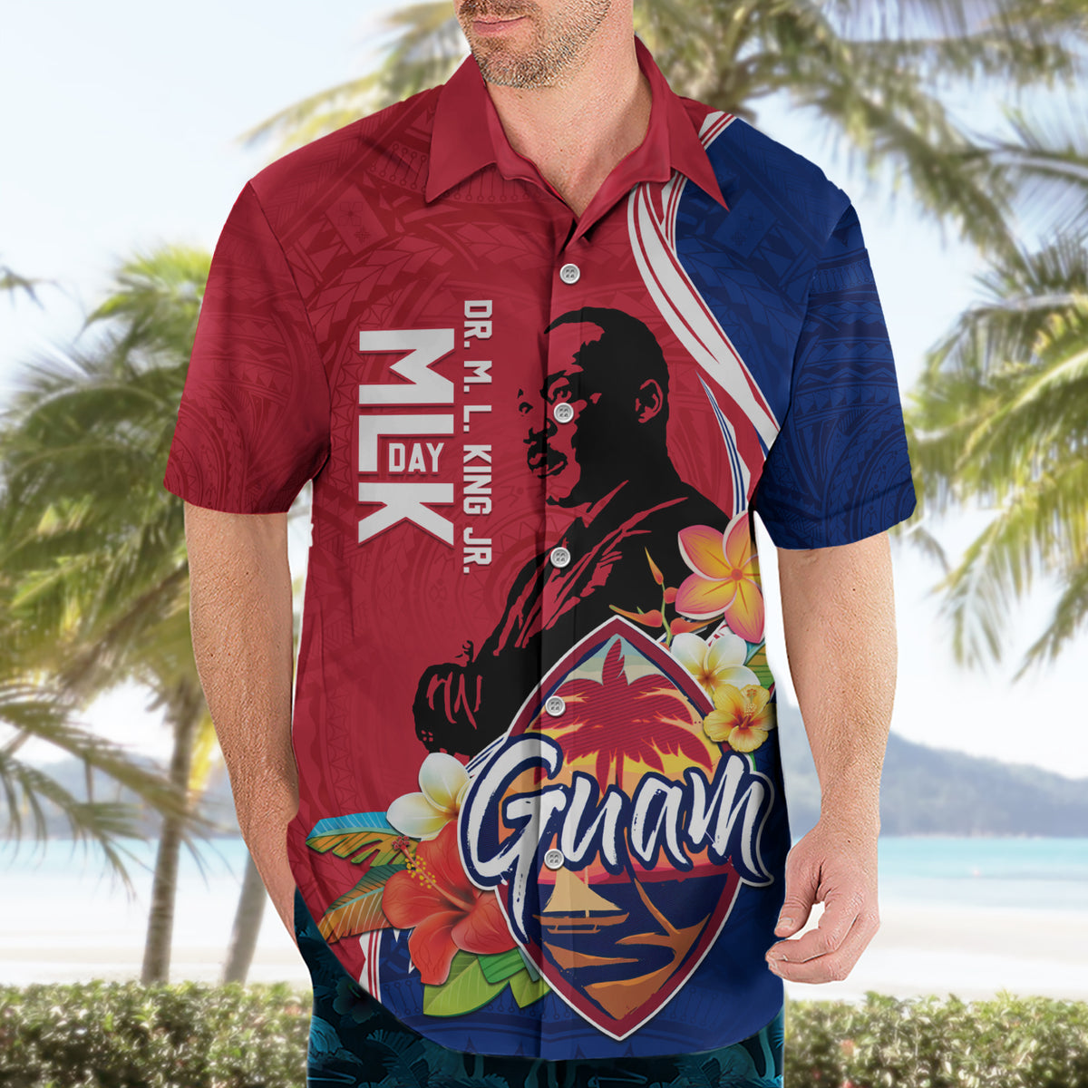 Guam Martin Luther King Jr Day Hawaiian Shirt LT05 - Polynesian Pride