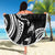 Hawaii Manta Ray Beach Blanket Polynesian Art Tattoo