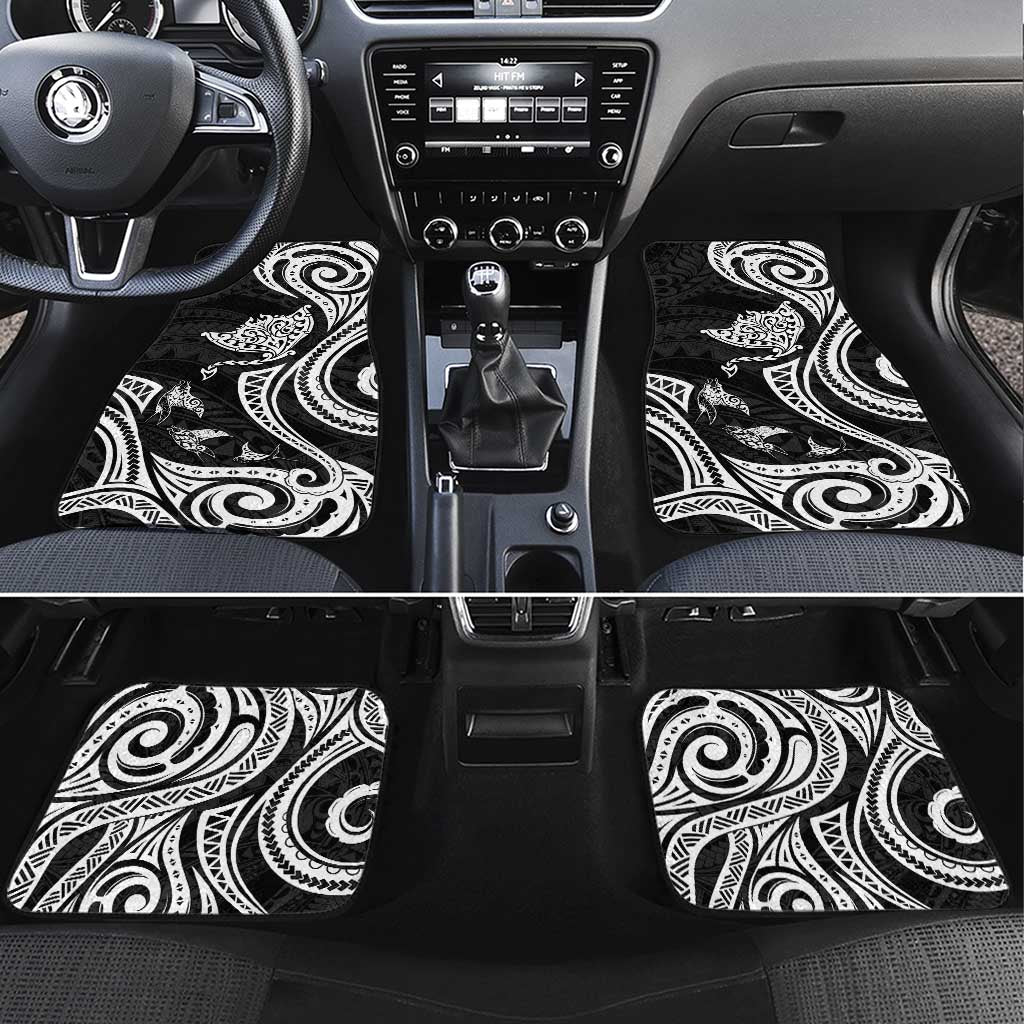 Hawaii Manta Ray Car Mats Polynesian Art Tattoo