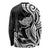 Hawaii Manta Ray Long Sleeve Shirt Polynesian Art Tattoo