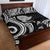 Hawaii Manta Ray Quilt Bed Set Polynesian Art Tattoo