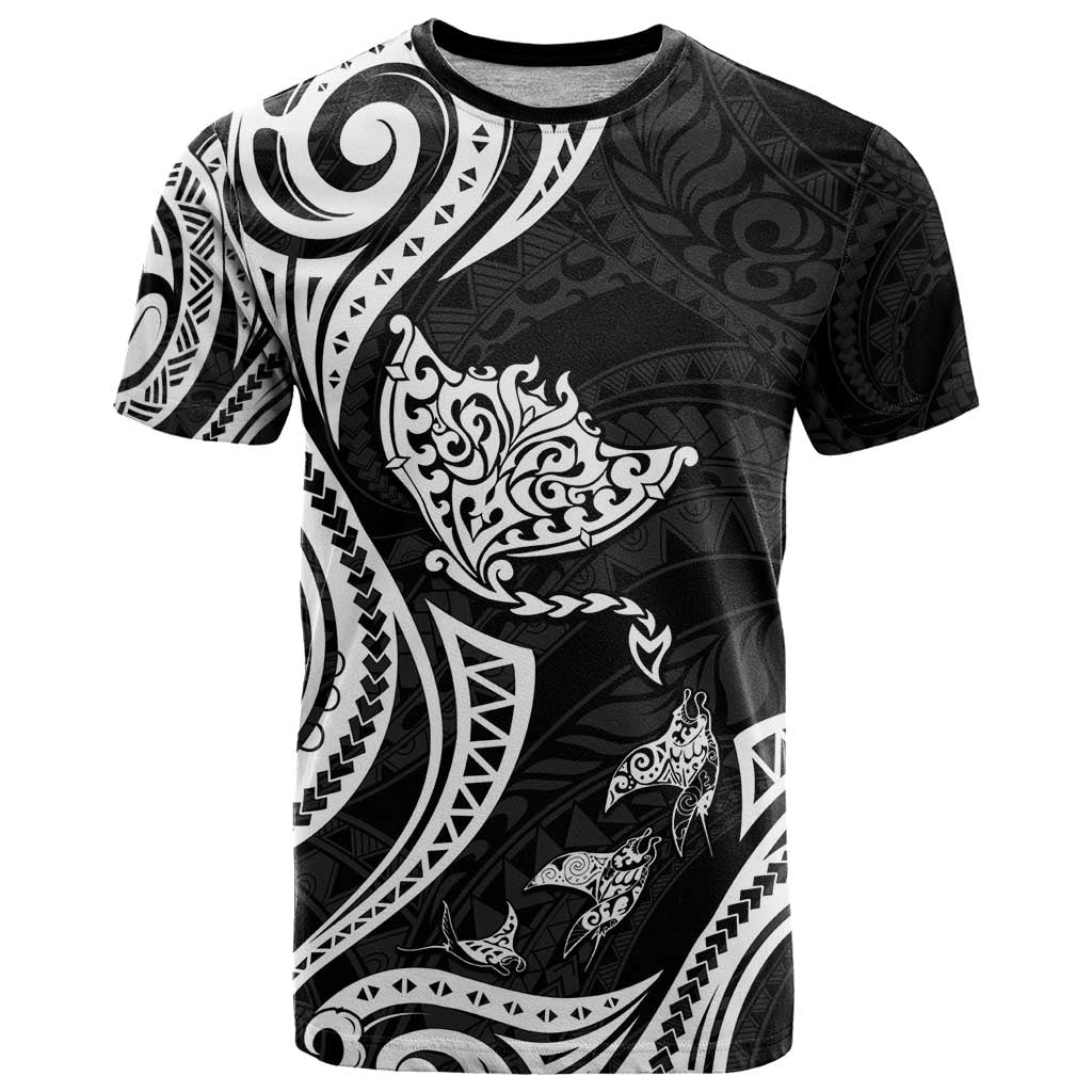 Hawaii Manta Ray T Shirt Polynesian Art Tattoo