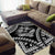 Hawaiian Hawk Area Rug Polynesian Pattern Style