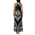 Hawaiian Hawk Family Matching Tank Maxi Dress and Hawaiian Shirt Polynesian Pattern Style