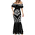 Hawaiian Hawk Mermaid Dress Polynesian Pattern Style