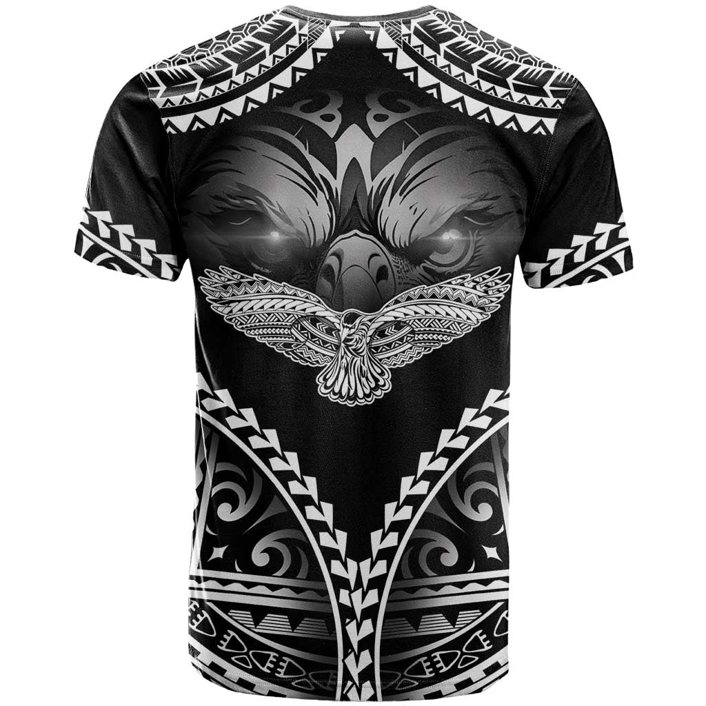 Hawaiian Hawk T Shirt Polynesian Pattern Style