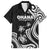Hawaii Ohana Means Family Family Matching Short Sleeve Bodycon Dress and Hawaiian Shirt Sea Turtle Polynesian Style