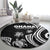 Hawaii Ohana Means Family Round Carpet Sea Turtle Polynesian Style