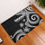 Hawaii Ohana Means Family Rubber Doormat Sea Turtle Polynesian Style