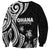 Hawaii Ohana Means Family Sweatshirt Sea Turtle Polynesian Style