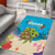 Ohana Hawaii Area Rug Kawaii Family Turtle