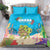 Ohana Hawaii Bedding Set Kawaii Family Turtle