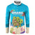 Ohana Hawaii Button Sweatshirt Kawaii Family Turtle