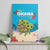 Ohana Hawaii Canvas Wall Art Kawaii Family Turtle