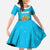 Ohana Hawaii Family Matching Long Sleeve Bodycon Dress and Hawaiian Shirt Kawaii Family Turtle