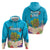 Ohana Hawaii Hoodie Kawaii Family Turtle