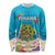 Ohana Hawaii Long Sleeve Shirt Kawaii Family Turtle