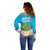 Ohana Hawaii Off Shoulder Sweater Kawaii Family Turtle