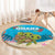 Ohana Hawaii Round Carpet Kawaii Family Turtle