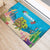 Ohana Hawaii Rubber Doormat Kawaii Family Turtle