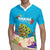 Ohana Hawaii Rugby Jersey Kawaii Family Turtle