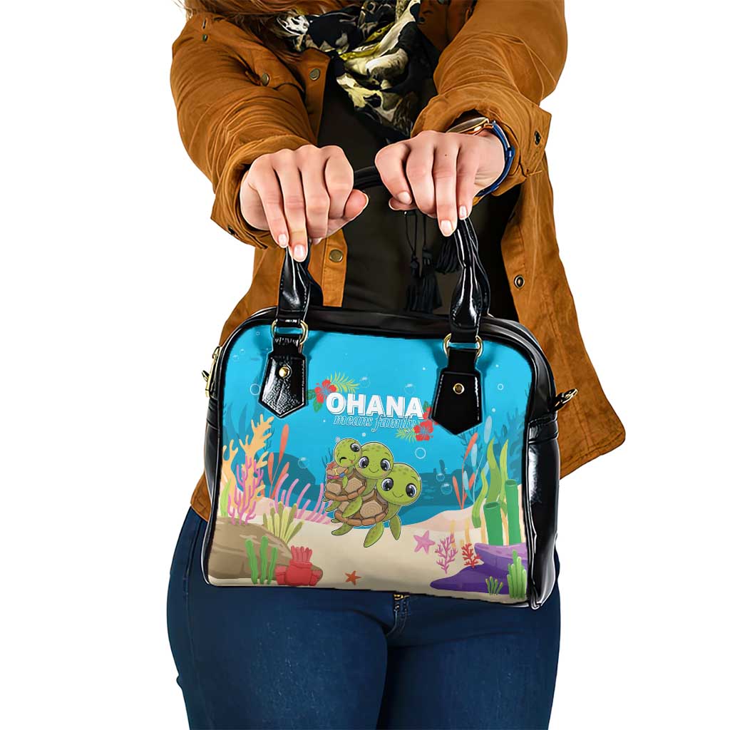 Ohana Hawaii Shoulder Handbag Kawaii Family Turtle