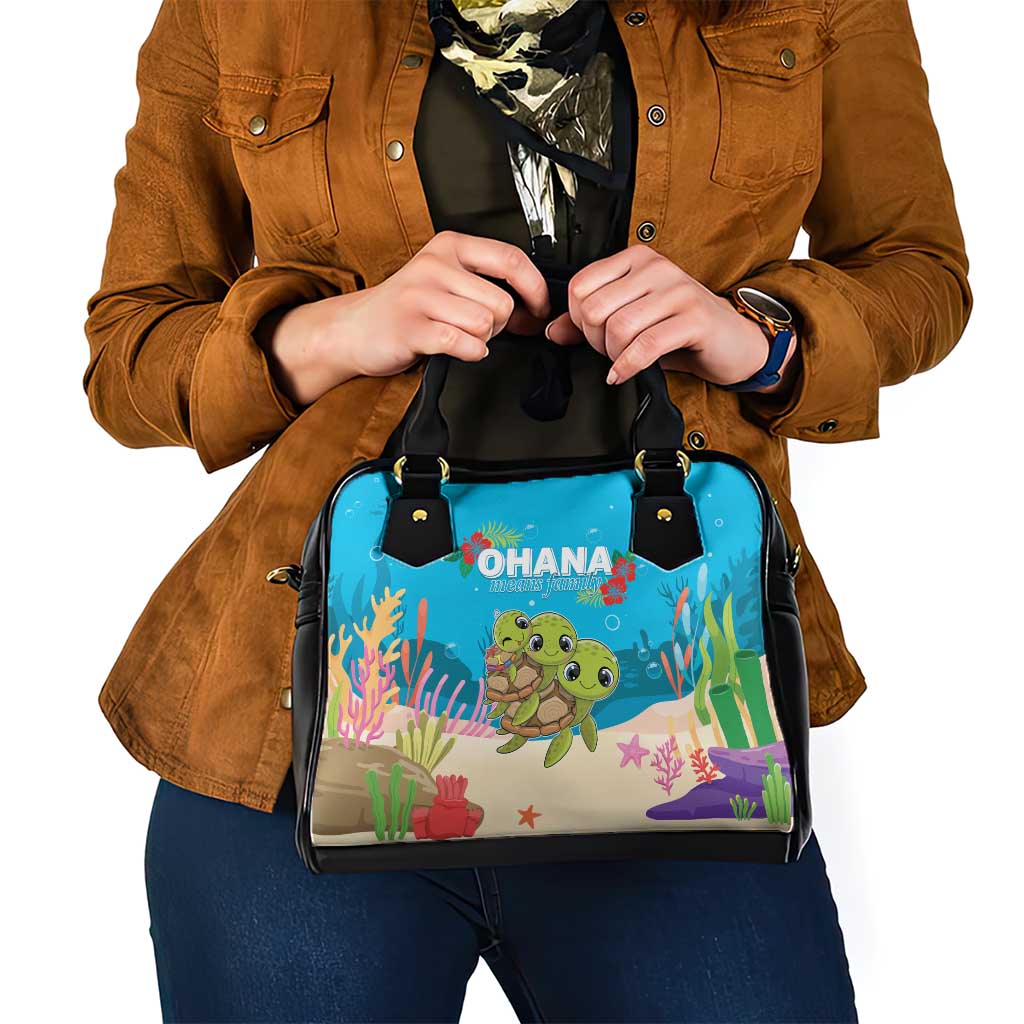 Ohana Hawaii Shoulder Handbag Kawaii Family Turtle