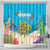 Ohana Hawaii Shower Curtain Kawaii Family Turtle