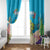 Ohana Hawaii Window Curtain Kawaii Family Turtle